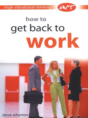 cover image of How to Get Back to Work